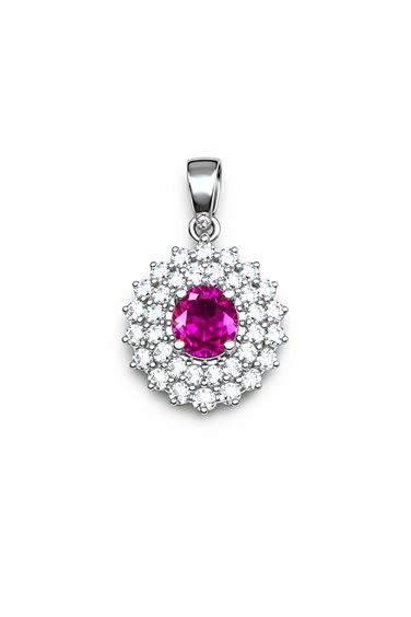 Charm Idee Preziose dal 1987 Woman in White Gold Zircone IP.CHK18B/87 - IP.CHK18B/87